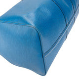 Louis Vuitton Bleu Epi Leather Keepall 55