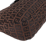 Fendi FF Monogram Baguette Buckle Shoulder Bag