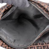Fendi FF Monogram Baguette Buckle Shoulder Bag