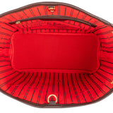 Louis Vuitton Damier Ebene Monogram Neverfull PM Handbag