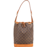 Louis Vuitton Canvas Monogram Sac Noe Grande Shoulder Bag