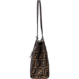 Fendi FF Monogram Baguette Buckle Shoulder Bag