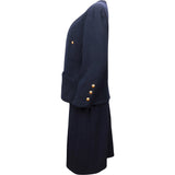 Chanel Blue Tweed Costume Set (DE46 /FR48)