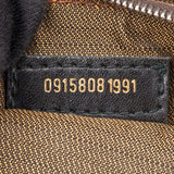Fendi FF Monogram Baguette Buckle Shoulder Bag