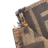 Fendi FF Monogram Baguette Buckle Shoulder Bag