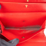 Louis Vuitton Rouge Epi Leather Sarah Wallet
