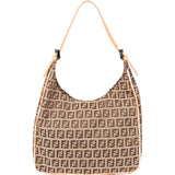 Fendi FF Monogram Zucca Shoulder Bag