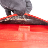 Louis Vuitton Rouge Epi Leather Sarah Wallet