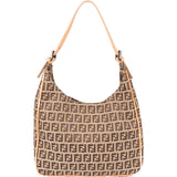 Fendi FF Monogram Zucca Shoulder Bag