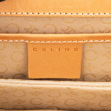 Celine Suede Maccadam Monogram Mini Shoulder Bag