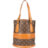 Louis Vuitton Canvas Monogram USA Bucket Handbag