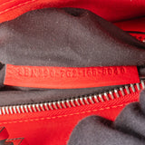 Fendi Limited Red Leather Peekaboo Handbag