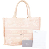 Christian Dior Rose Dioriviera Small Book Tote Handbag