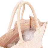 Christian Dior Rose Dioriviera Small Book Tote Handbag