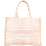 Christian Dior Rose Dioriviera Small Book Tote Handbag