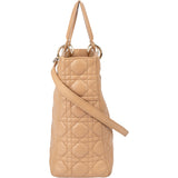 Christian Dior Quilted Lambskin Lady Dior Handbag