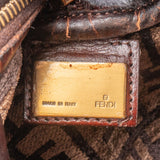 Fendi FF Monogram Boston Handbag