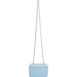 Chanel Quilted Caviar Leather Vanity Crossbody Bag
