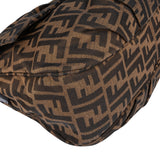 Fendi FF Monogram Jumbo Baguette Shoulder Bag