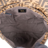 Fendi FF Monogram Jumbo Baguette Shoulder Bag