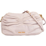 Miu Miu Pink Leather Loop Crossbody Bag