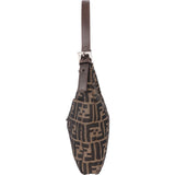 Fendi FF Monogram Baguette Buckle Shoulder Bag