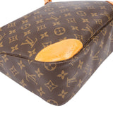 Louis Vuitton Canvas Monogram Boulogne Shoulder Bag