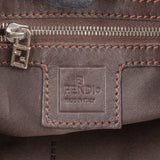 Fendi FF Monogram Baguette Buckle Shoulder Bag