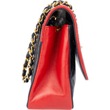 Chanel Quilted Lambskin 24K Gold Single Flap Crossbody Bag