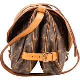 Louis Vuitton Canvas Monogram Saumur 30 Crossbody Bag
