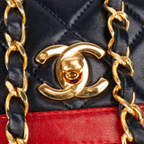 Chanel Quilted Lambskin 24K Gold Single Flap Crossbody Bag
