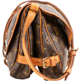 Louis Vuitton Canvas Monogram Saumur 30 Crossbody Bag