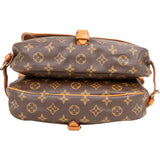 Louis Vuitton Canvas Monogram Saumur 30 Crossbody Bag