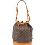 Louis Vuitton Canvas Monogram Sac Noe Grande Shoulder Bag