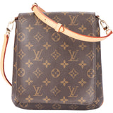 Louis Vuitton Canvas Monogram Musette PM Crossbody Bag