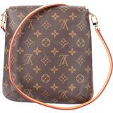 Louis Vuitton Canvas Monogram Musette PM Crossbody Bag