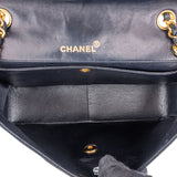 Chanel Quilted Lambskin 24K Gold Single Flap Crossbody Bag