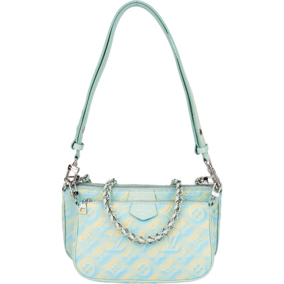 Louis Vuitton Limited Empreinte Monogram Multi Pochette Crossbody Bag