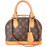Louis Vuitton Canvas Monogram Alma BB Handbag