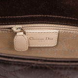 Christian Dior Limited Quilted Satin Crystal Lady Dior Handbag