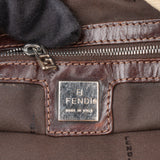 Fendi FF Monogram Baguette Buckle Handbag