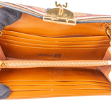 MCM Visetos Union Jack Tracy Wallet On Chain Crossbody Bag