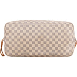 Louis Vuitton Damier Azur Monogram Neverfull GM Shopper Handbag