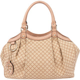 Gucci Diamante Monogram Sukey Handbag