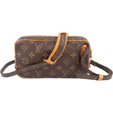 Louis Vuitton Canvas Monogram Marly Crossbody Bag