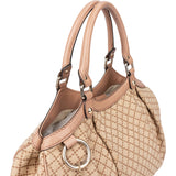 Gucci Diamante Monogram Sukey Handbag