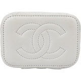 Chanel Quilted Lambskin Mini Vanity Crossbody Bag