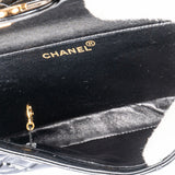 Chanel Quilted Patent Leather Small Double Face Shoulder Bag