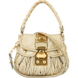 Miu Miu Quilted Leather Handbag