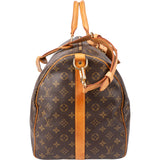 Louis Vuitton Canvas Monogram Keepall 55 Bandouliere